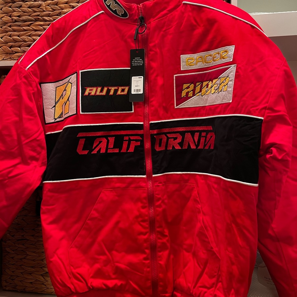 Fashion Nova Racer Jacket